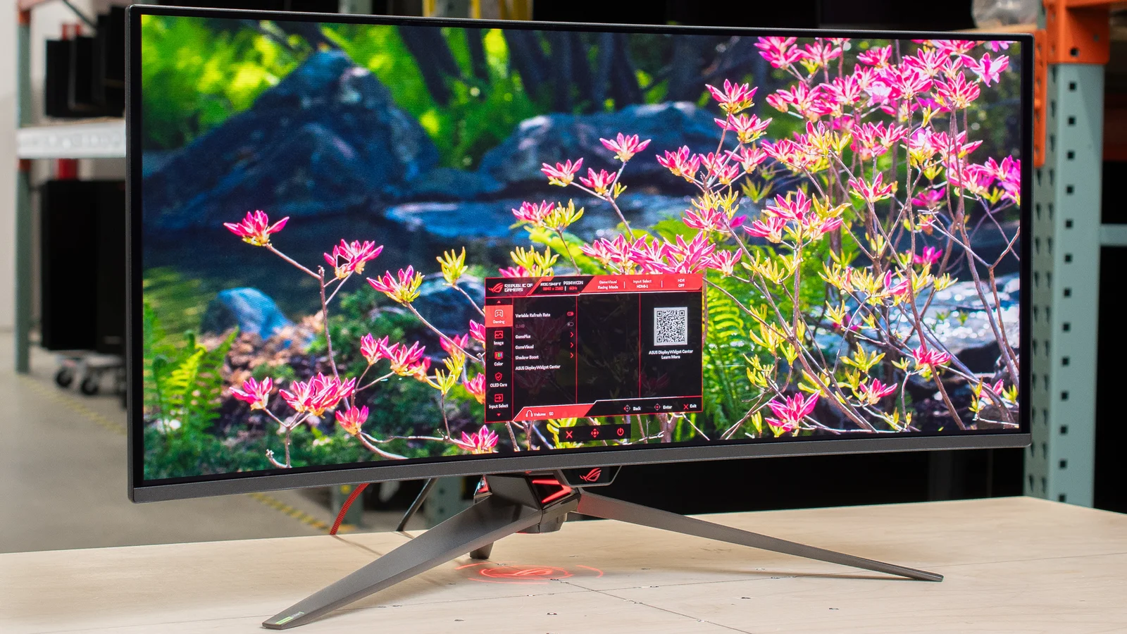 ASUS ROG Swift OLED PG34WCDN: Ultrafast ultrawide OLED with RGB Stripe, but watch burn-in