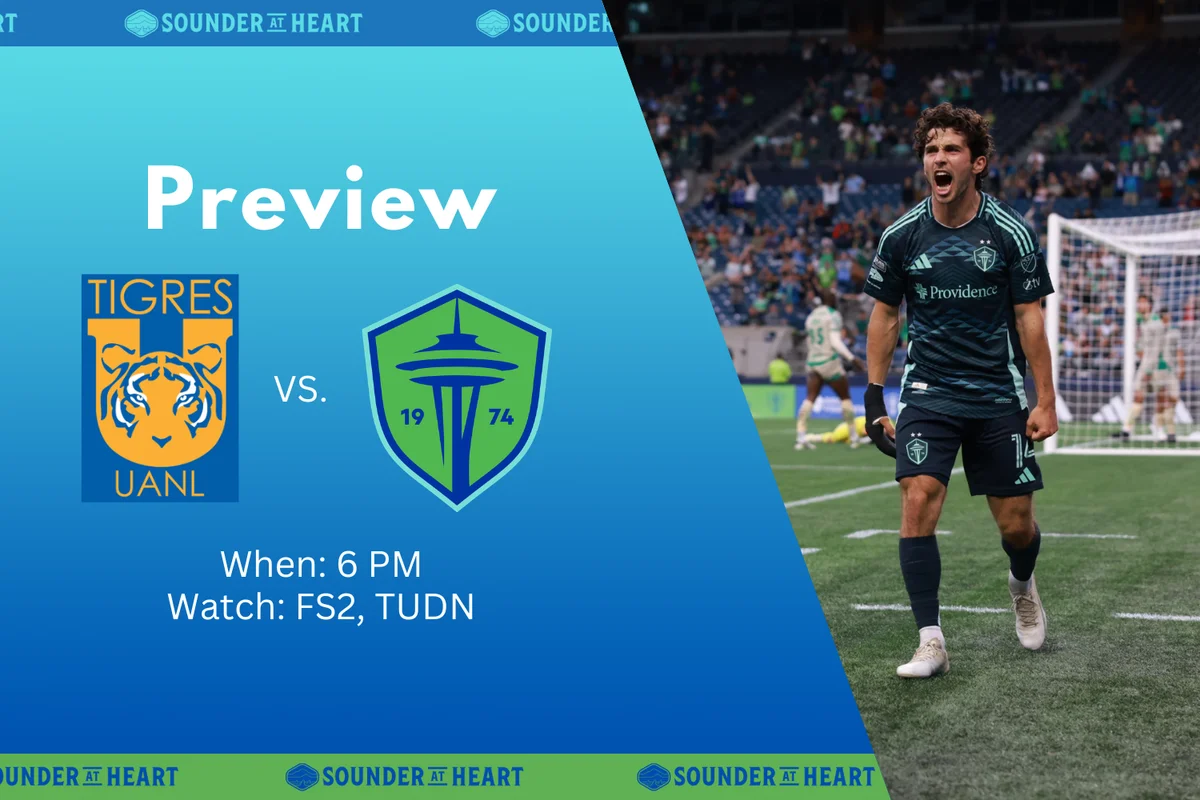 Sounders Kick Off CCC Quarterfinals in Monterrey Against Tigres