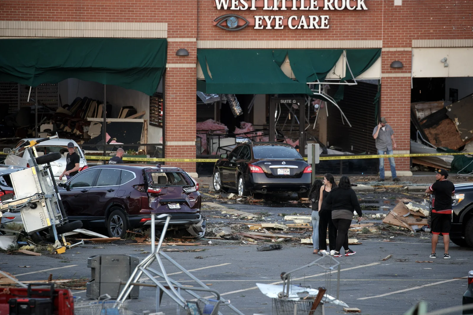 Arkansas Tornado Leaves Trail of Destruction and Disruption.