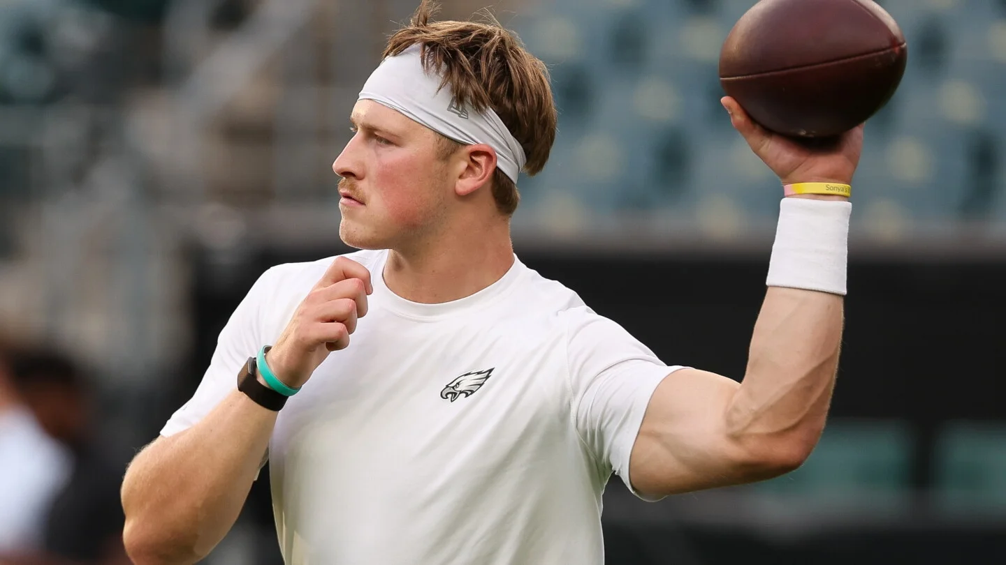 Eagles stash four quarterbacks on 53-man roster