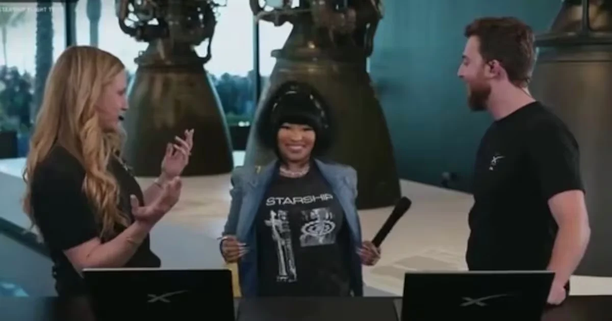 Nicki Minaj’s MAGA Pivot Shines at SpaceX Starship Debacle