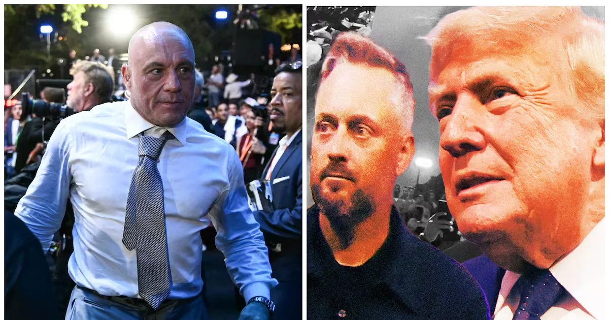 Rogan Says He Talked Comedians Into Attending Trump's White House UFC Fight