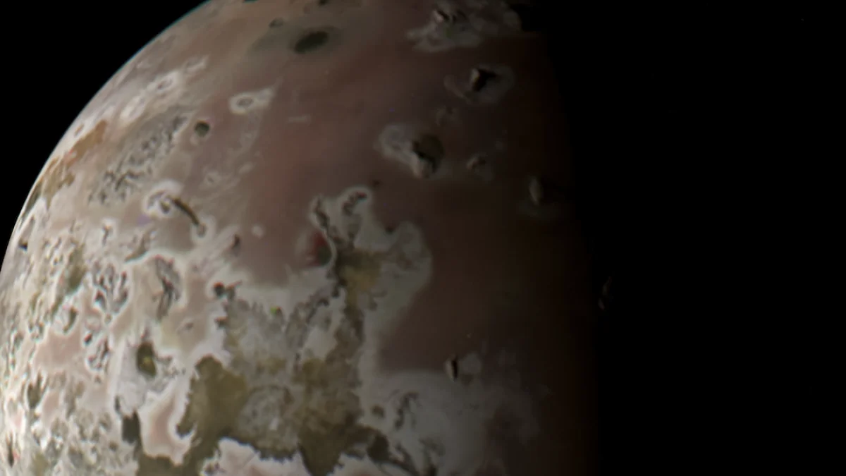 Close Encounter: NASA Spacecraft Captures Stunning Footage of Jupiter's Volcanic Moon Io
