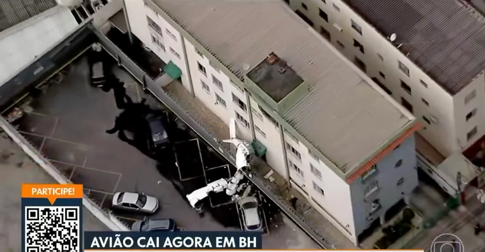 Two Die After Small Plane Crashes Into Belo Horizonte Building