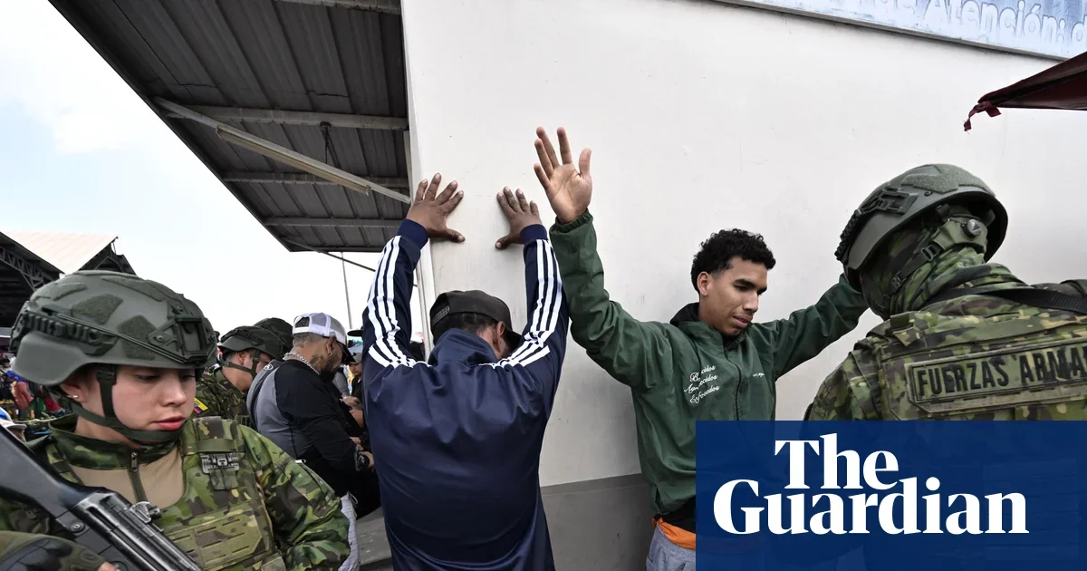 Western backing fuels a rights crisis in Ecuador's drug war