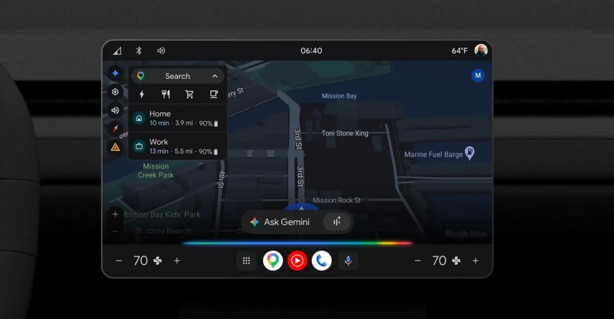 Gemini AI Arrives in Cars With Google Built-In, Upgrading In-Car Intelligence