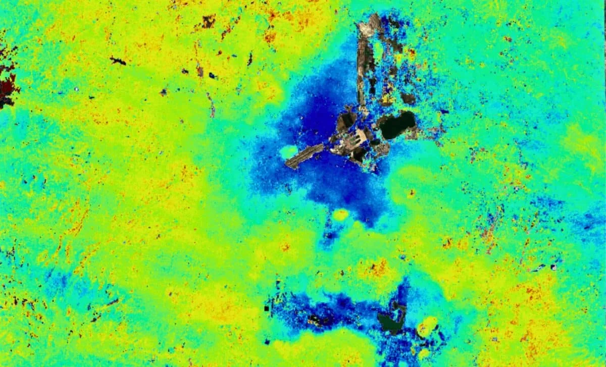 NASA's NISAR Radar Tracks Century-Old Sinking in Mexico City