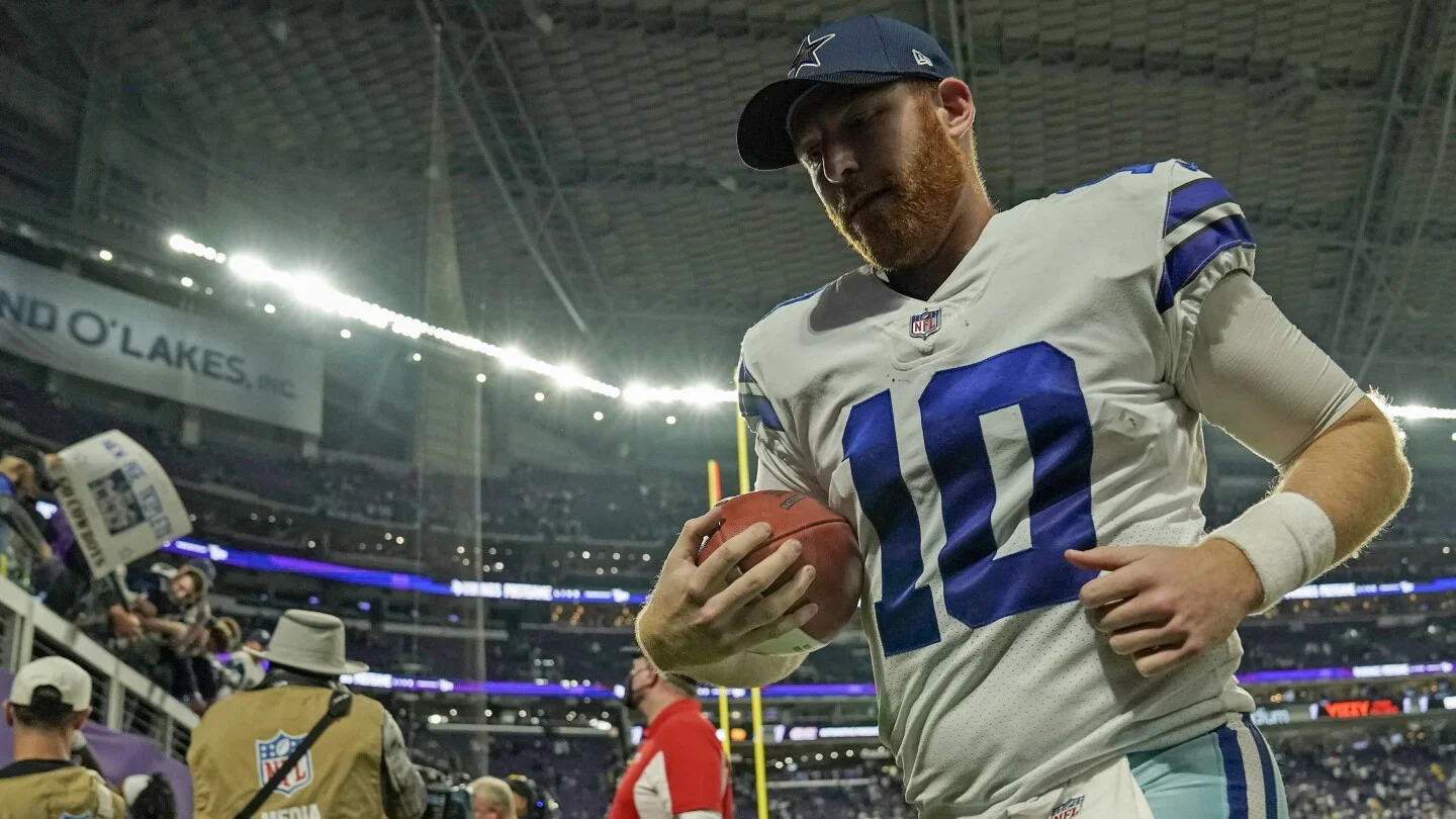 Cooper Rush Takes a Shot with Vikings at Rookie Minicamp