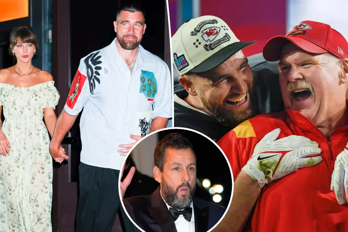 Sandler’s daily kiss rule lights up Swift-Kelce wedding