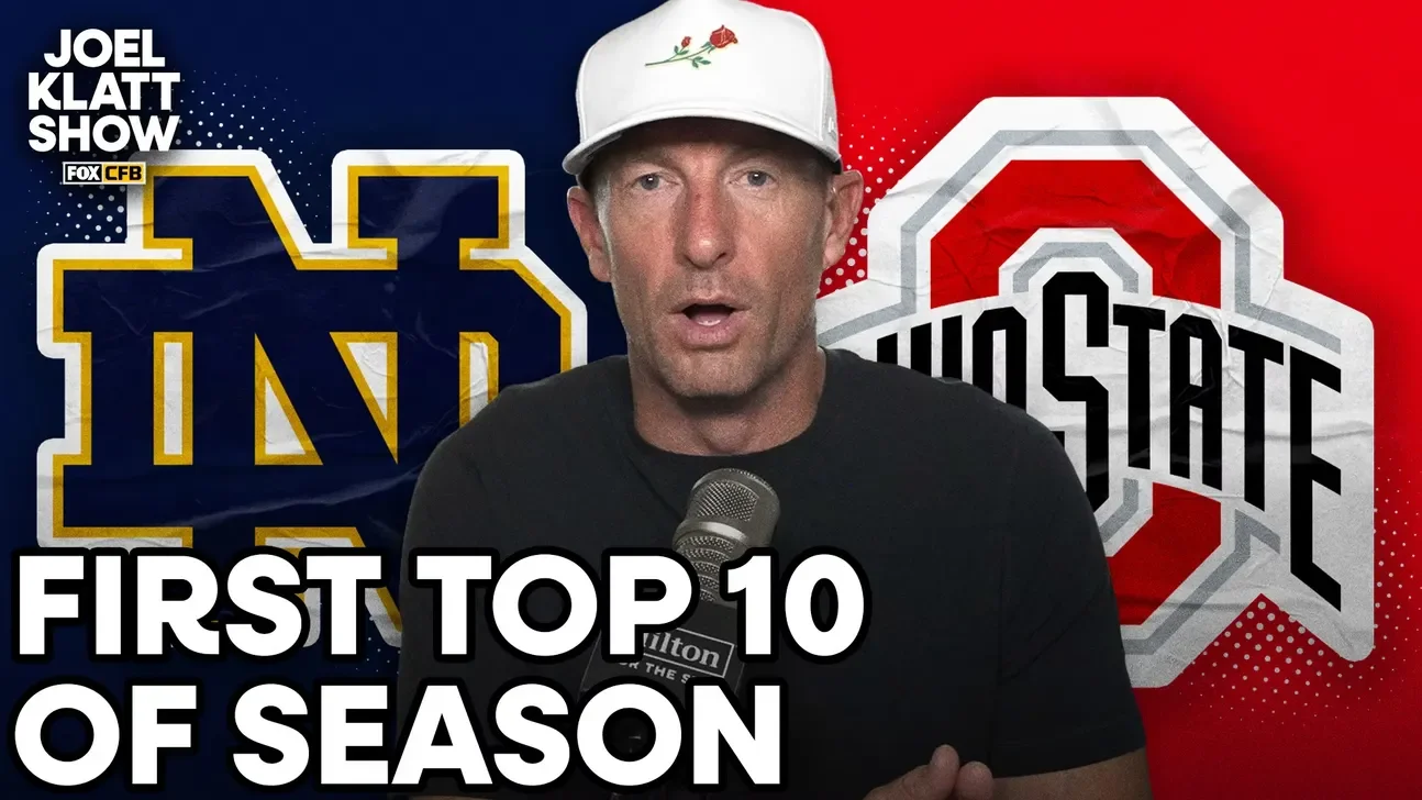 Klatt Reorders Top 10 After Week 1: Oregon Falls, Ohio State Reclaims No. 1