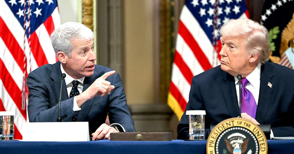Trump Clashes With Energy Chief Over When Gas Prices Will Fall