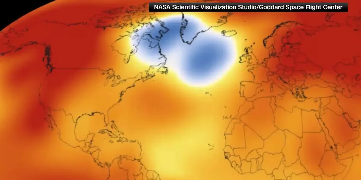 Cold Atlantic Patch Signals Potential Weakening of Ocean Conveyor