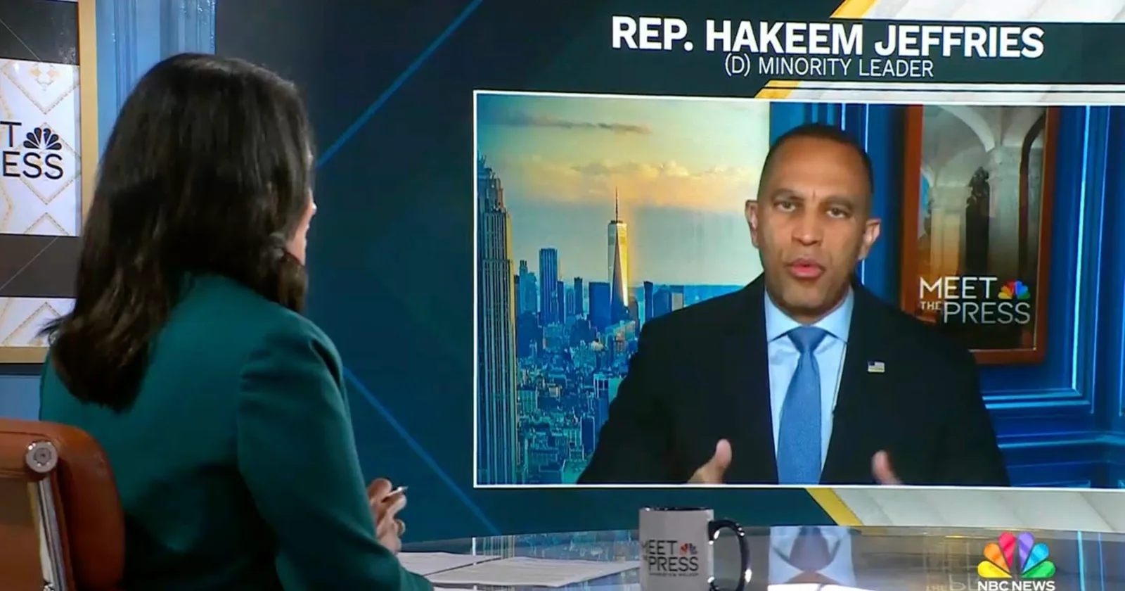 Jeffries Keeps Trump Impeachment on the Table as Democrats Emphasize Affordability