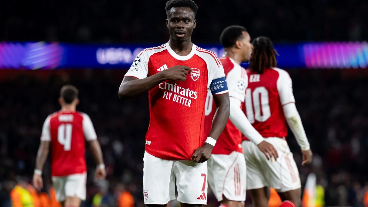 Arsenal Reach First Champions League Final in 20 Years After Saka Strike
