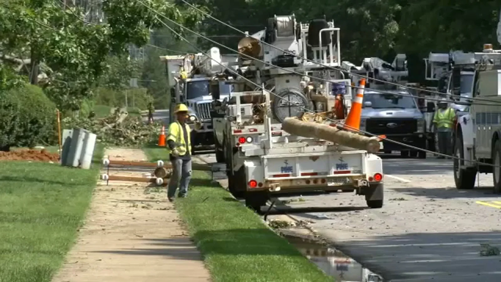 Wake County storms leave trail of damage, outages and a fatality