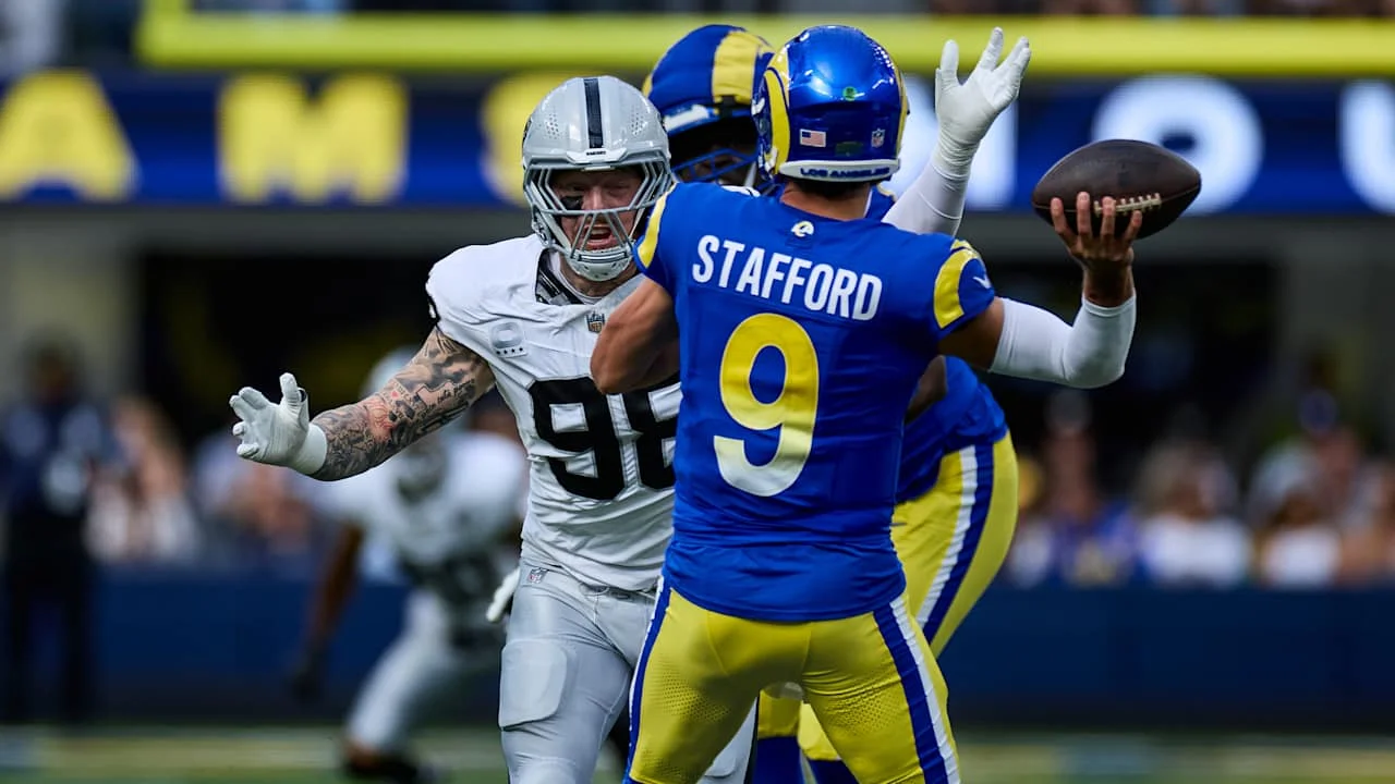 Raiders' 2026 slate signals a reset: no primetime games, late bye, Mendoza chatter