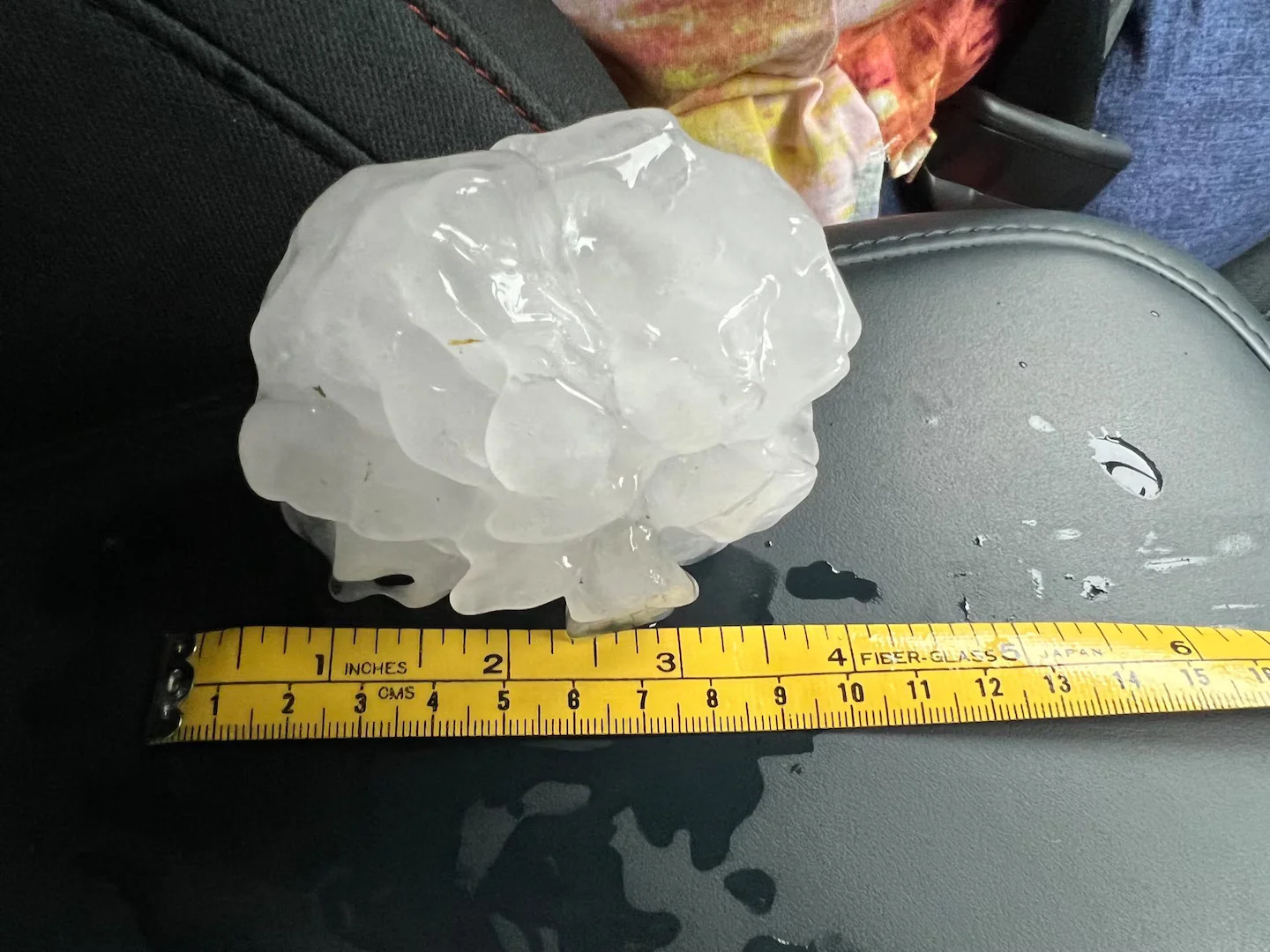 "Texas and Florida Hit by Baseball and Grapefruit-Sized Hail Storms"