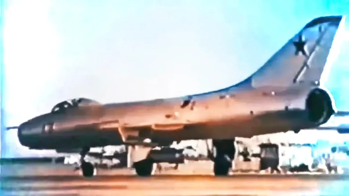 Rare clip sparks debate over Soviet Su-7's 1962 nuclear drop