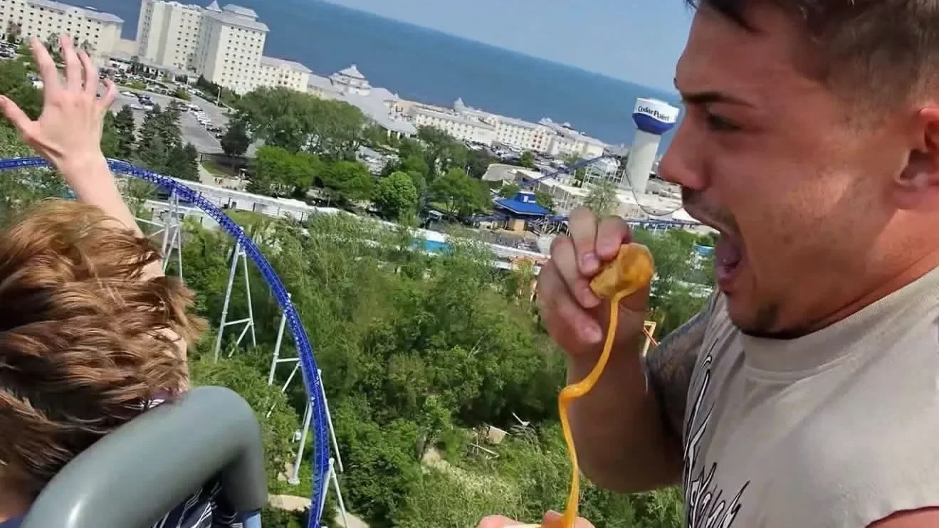 On-ride nuggets stunt earns influencer a lifetime Six Flags ban