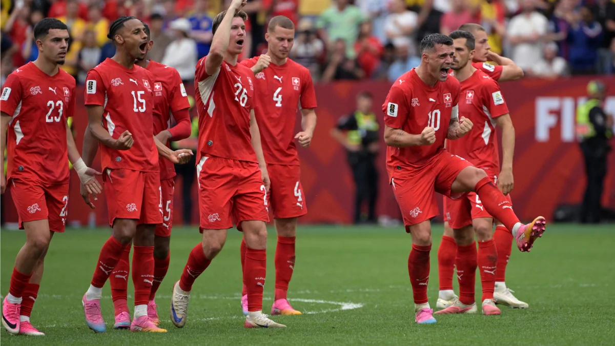 Swiss prevail in shootout to set up Argentina showdown in World Cup quarters