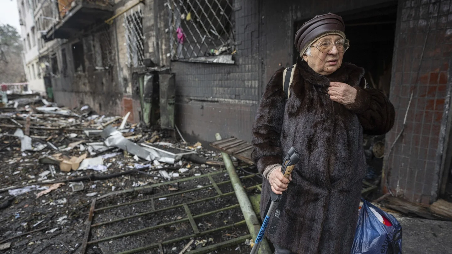 "Devastating Nighttime Missile Attack on Kyiv Leaves Multiple Injuries and Raises Concerns of Russian Aggression"