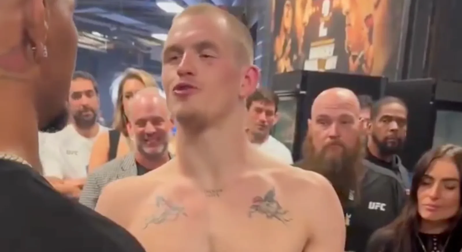 Garry confronts Morales backstage after UFC 330 loss to Makhachev