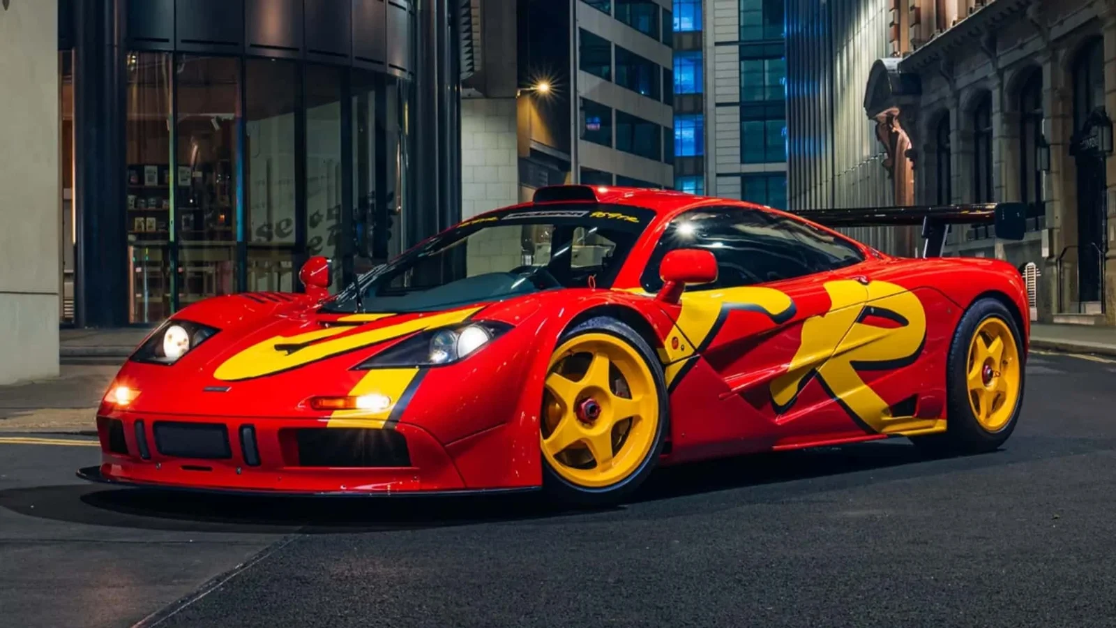 Pop-Art McLaren F1 GTR Sets Monterey Auction Record
