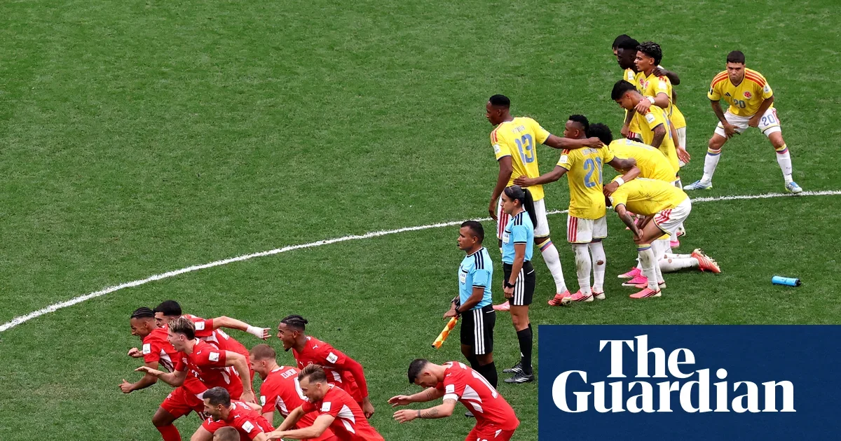 Swiss edge Colombia on penalties to reach World Cup quarter-finals