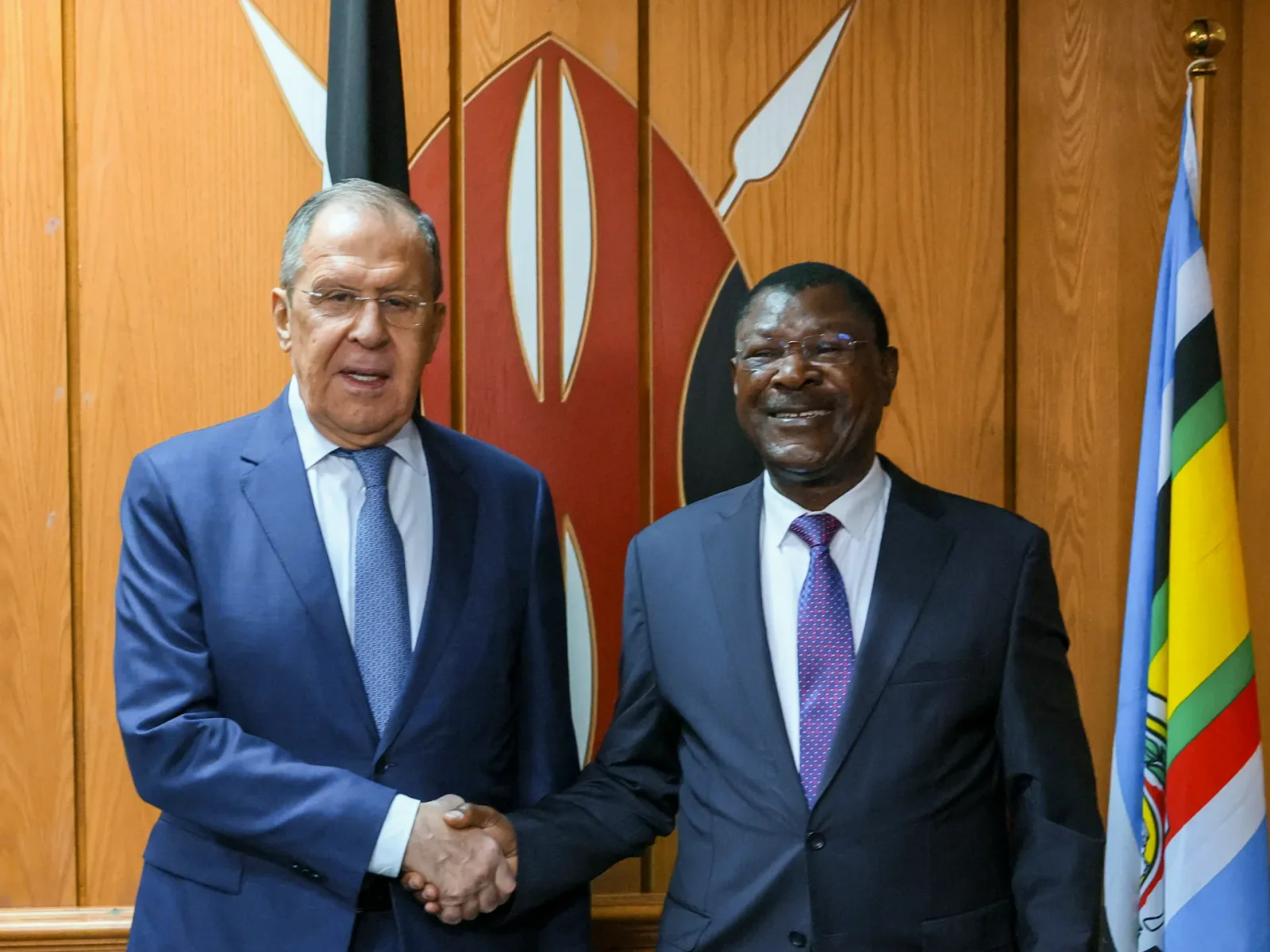 Russian Foreign Minister Lavrov visits Kenya after Ukraine's Africa trip.
