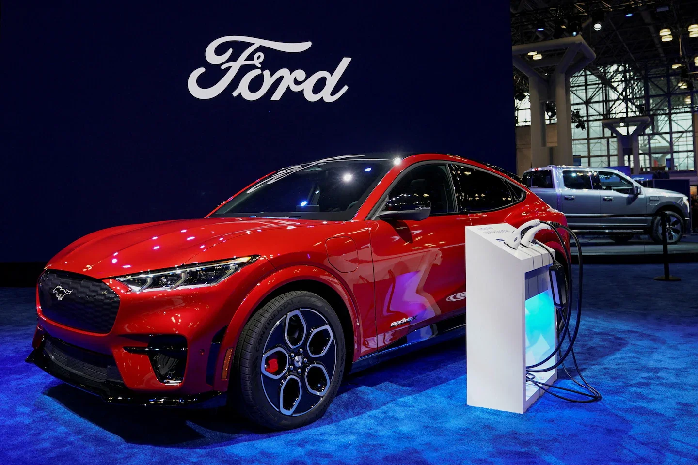 Ford and Tesla team up for EV charging access.