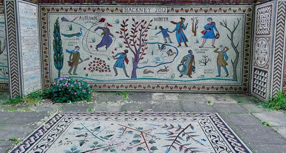 London Mosaics Turn Trauma Into Public Healing