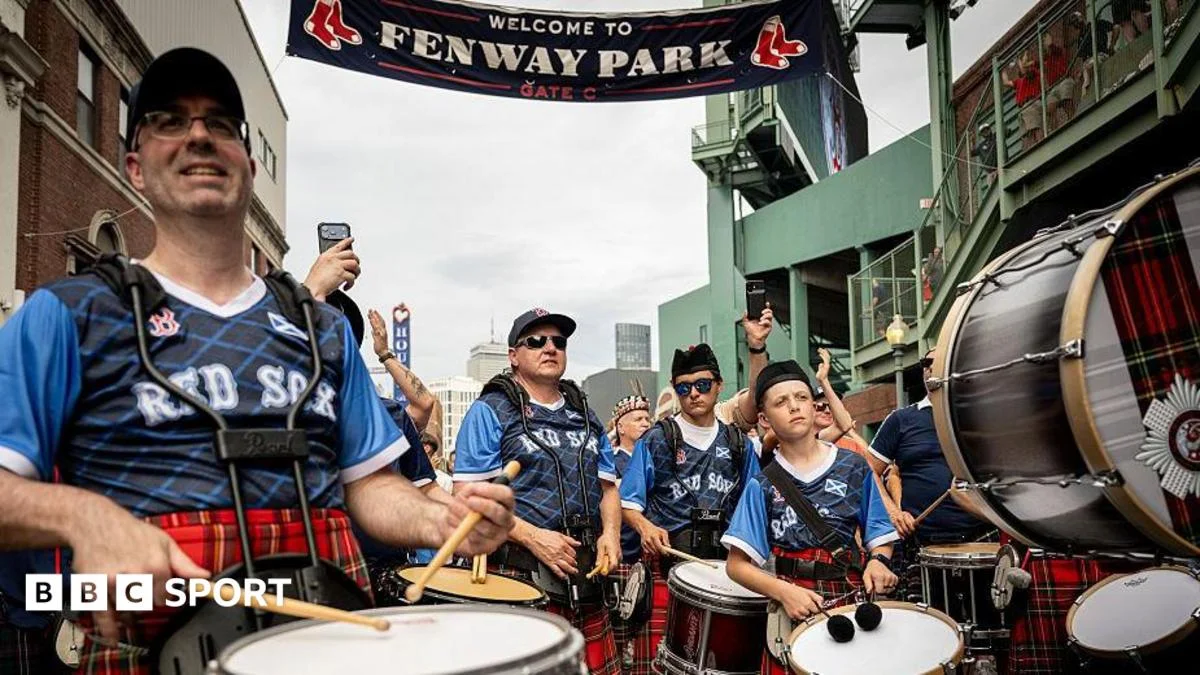 Tartan takeover: Scotland fans light up Fenway Park with World Cup spirit
