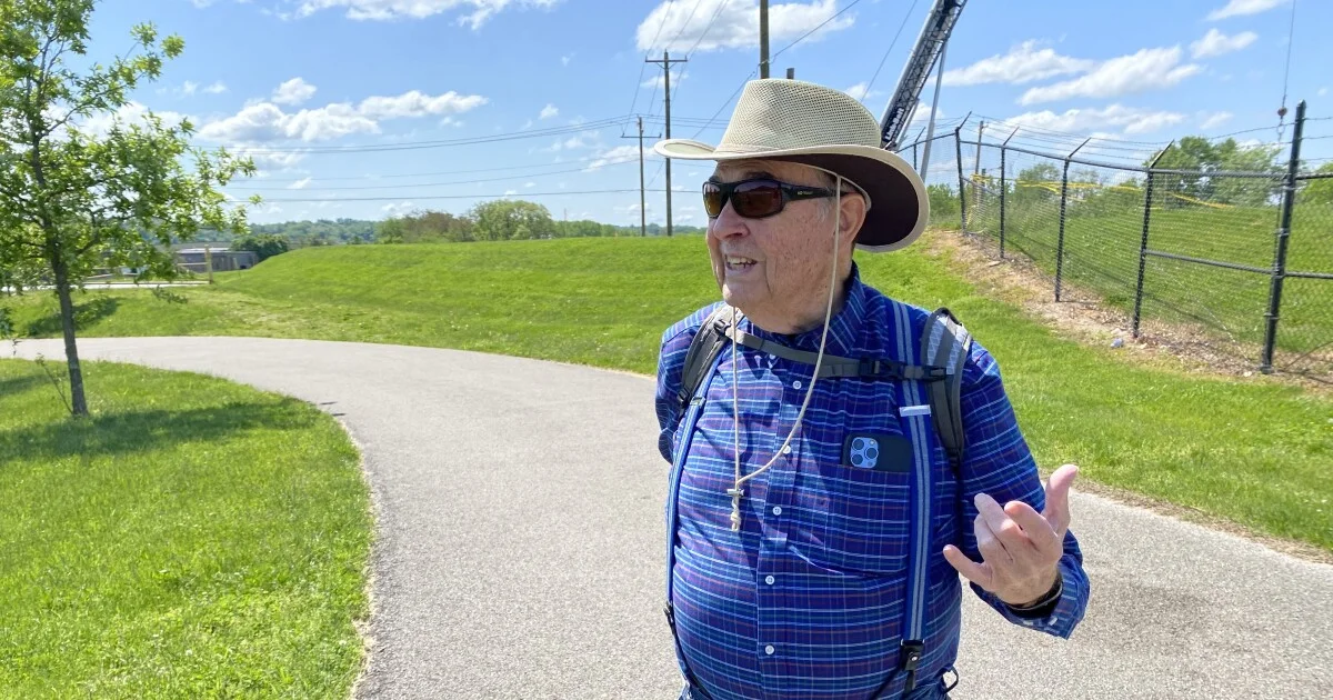 Apple Watch credited with saving man's life during walk.