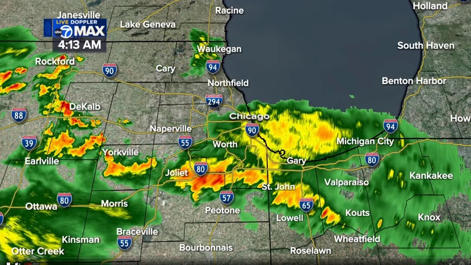"Severe Storms and Flood Watch: Chicago Braces for Heavy Rain and Delays"
