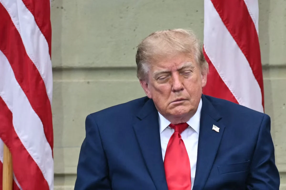 Online mockery erupts as Trump appears tired at Pentagon 9/11 ceremony