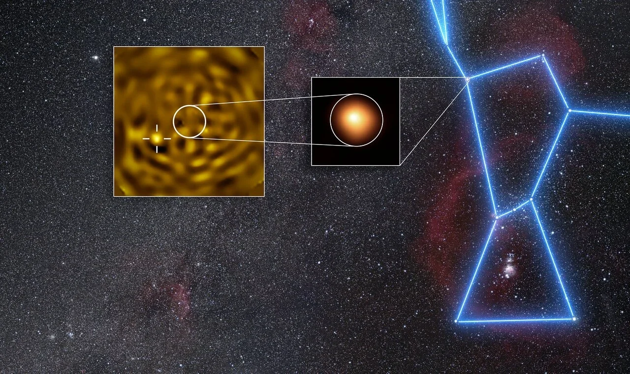 Astronomers Capture Clear Image of Betelgeuse's Hidden Companion Siwarha