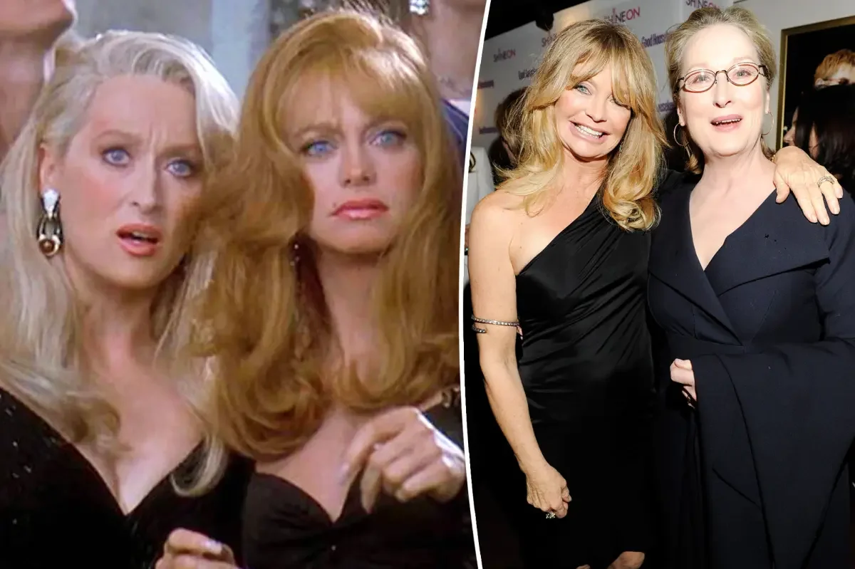 Streep Playfully Reveals a Faux Feud With Hawn on Death Becomes Her Set