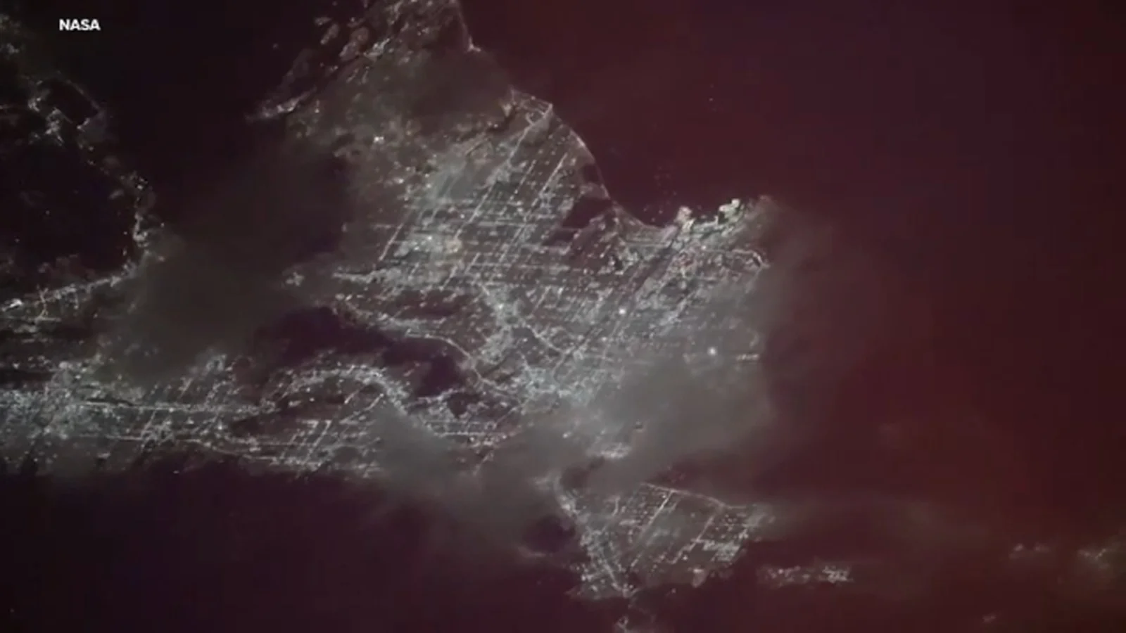 LA Fourth of July Fireworks Reach Space, ISS Captures Dazzling View