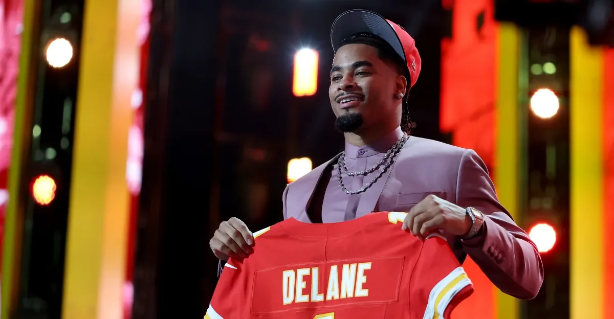 Chiefs’ No. 9 Pick Delane Sparks Mixed Grades and Trade-Up Debate