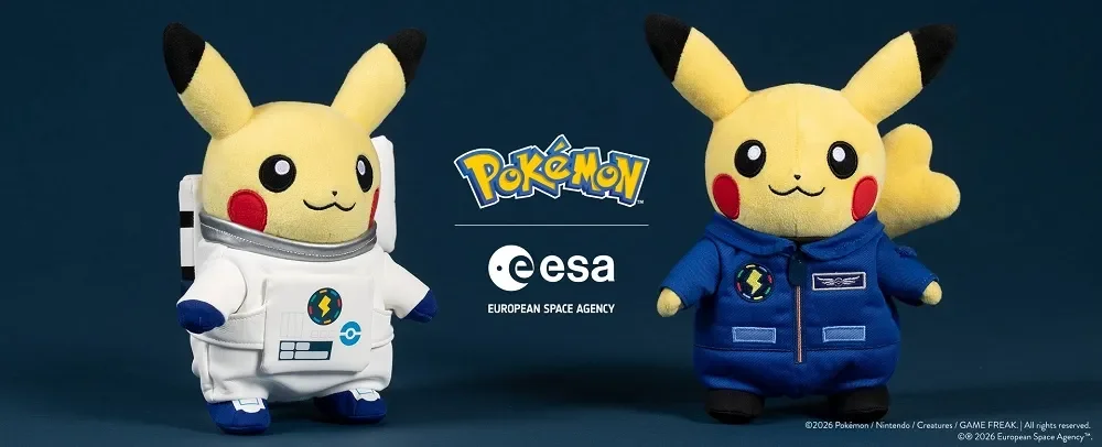 ESA and Pokémon Launch Europe-Wide Exhibition and Pokémon GO Event for World Space Week