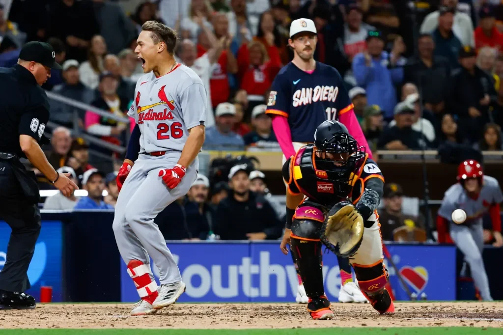 Cardinals erupt for six in fifth as Padres are shut out at Petco Park
