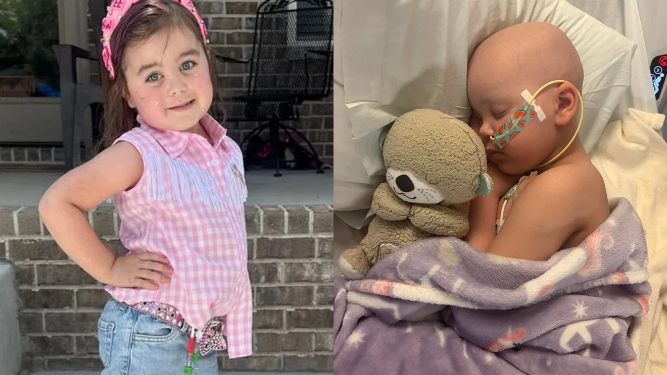 Adams community bands together to celebrate Rowan's 5th birthday amid brain cancer fight