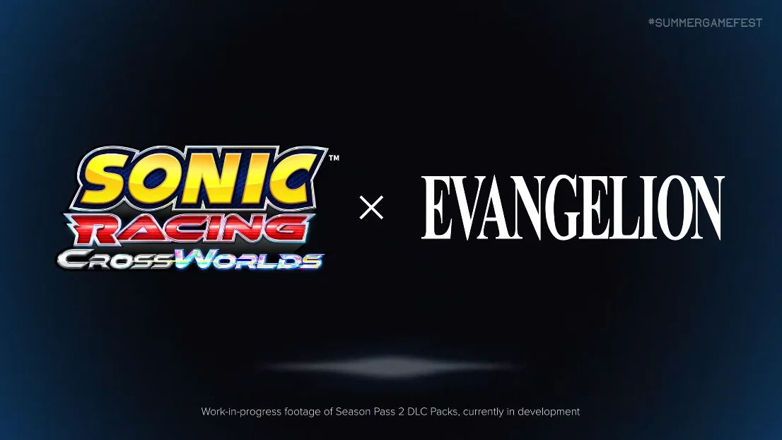 Sonic Racing: CrossWorlds revs up with Godzilla and Evangelion DLCs