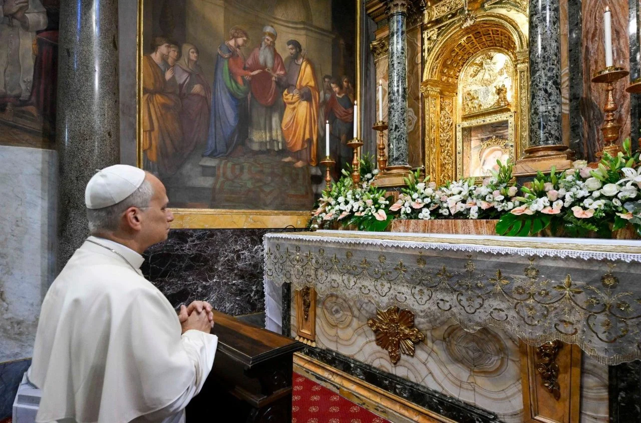Pope Leo XIV Calls for Peace During Genazzano Marian Visit