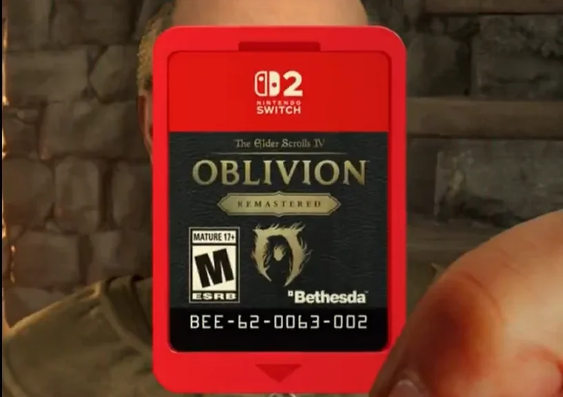 Bethesda Drops Oblivion Remastered Physical Edition on Switch 2 Amid Sony’s Digital Push
