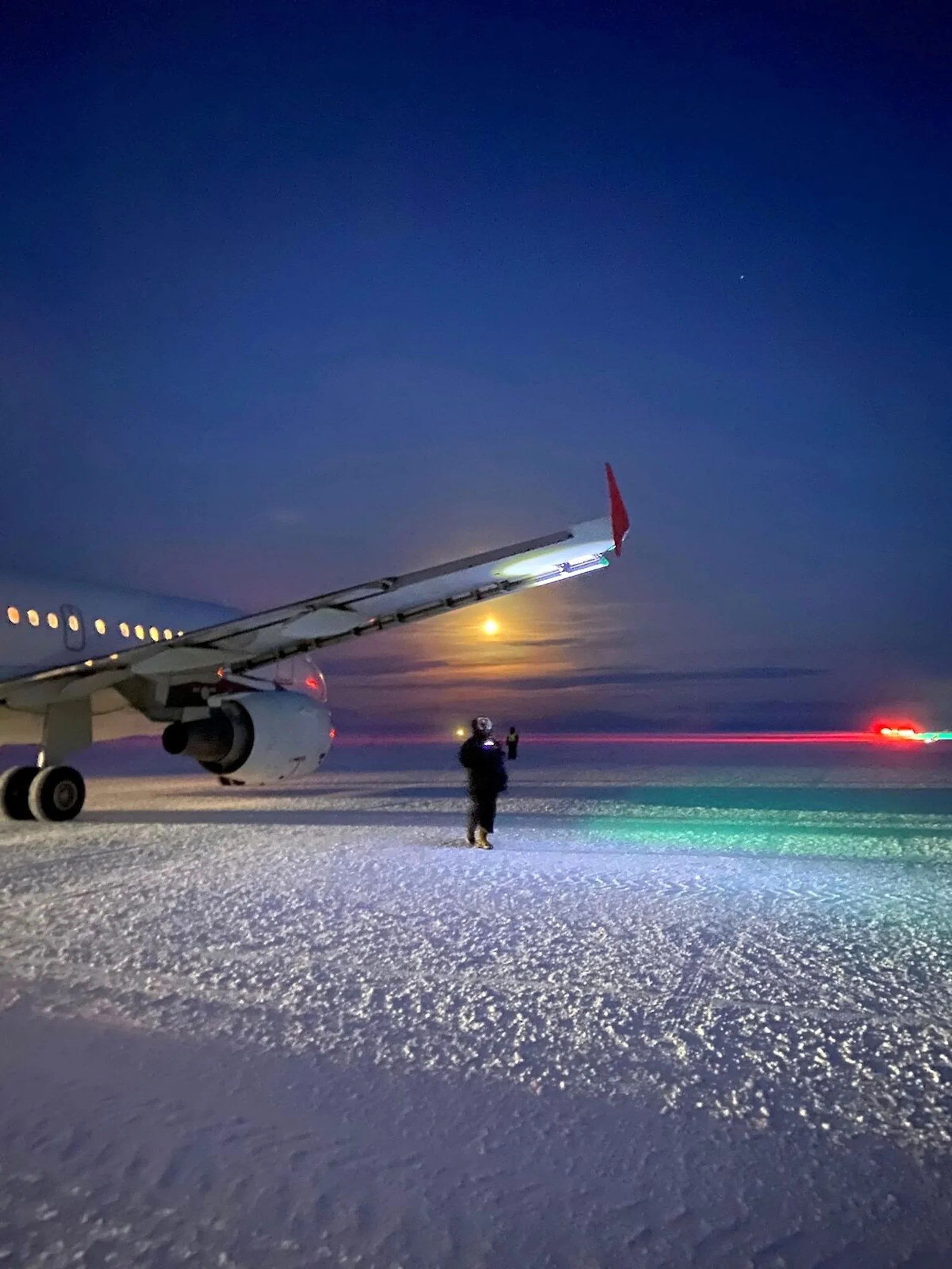 Antarctic medical evacuation: American airlifted from McMurdo to Christchurch hospital