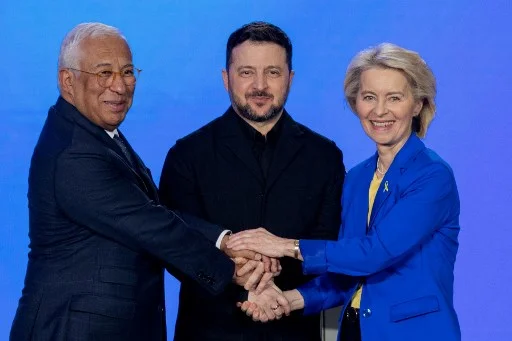 EU to Fold Ukraine into Its Air-Defense and Drone Strategy, Von der Leyen Says