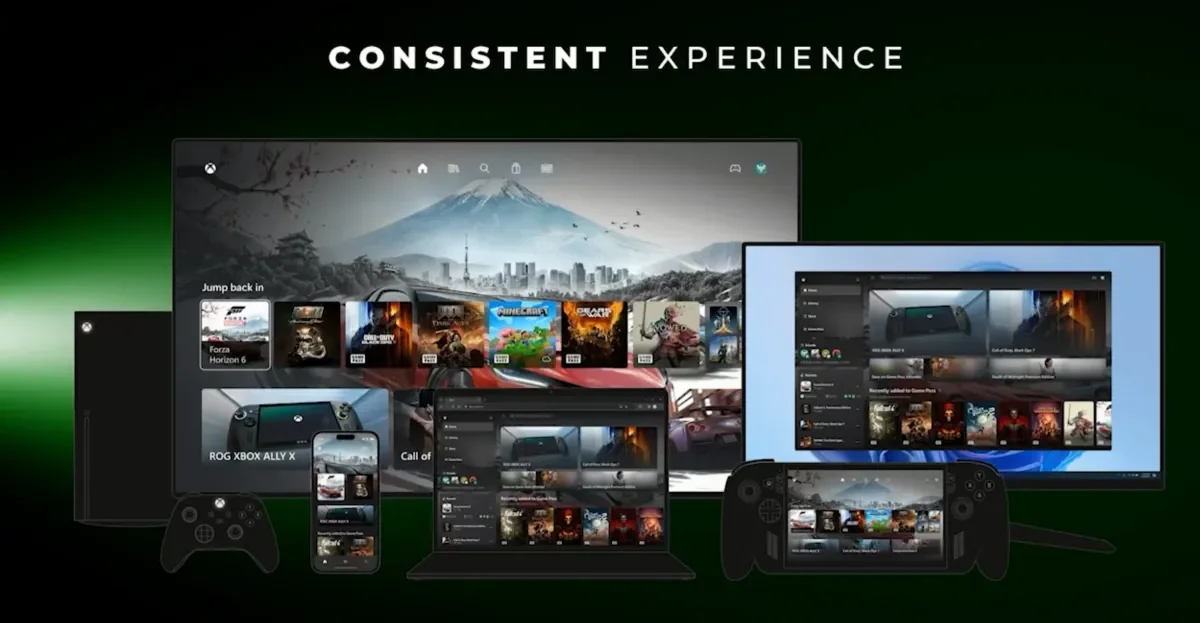 Microsoft previews a unified Xbox UI across devices