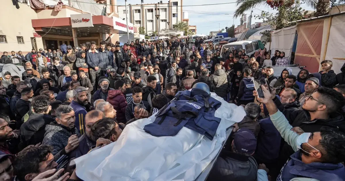 "Israeli Strike Claims Al Jazeera Cameraman's Life in Gaza Conflict"