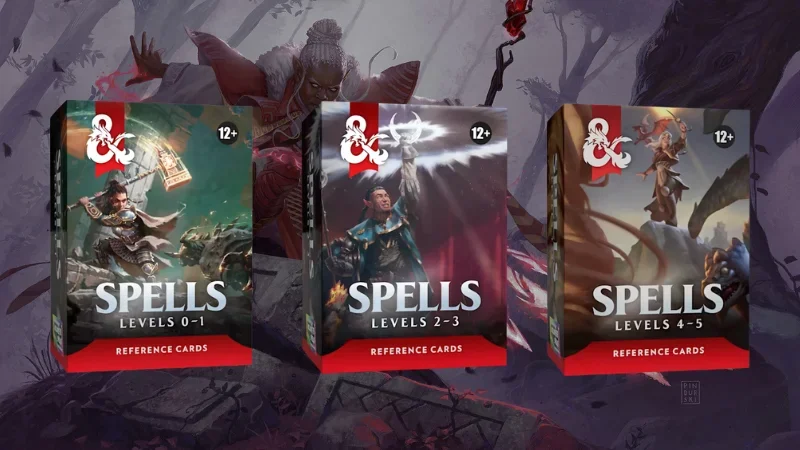 Wizards Unveils Trio of 5.5E D&D Spell Card Sets Ahead of Season of Magic